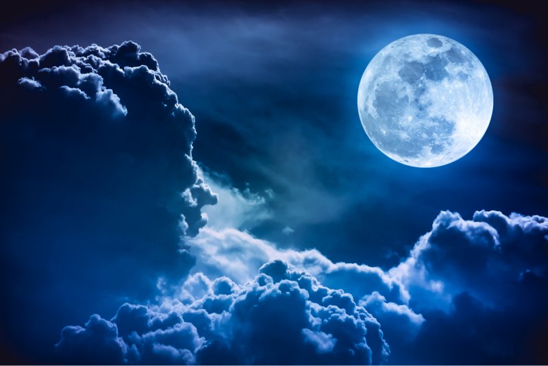 Голубая Луна второе полнолуние