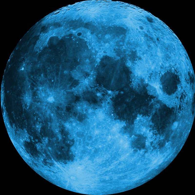 Полнолуние голубая Луна 31 октября