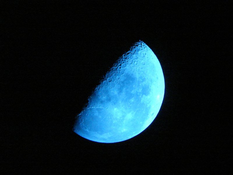 Ночь Луна облака
