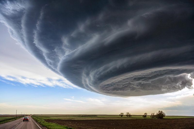 Штат Канзас природа Торнадо