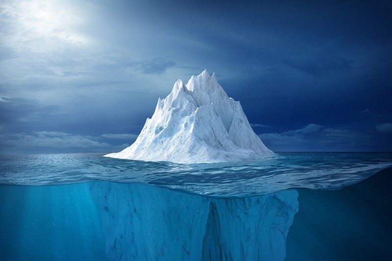 Ледник под водой