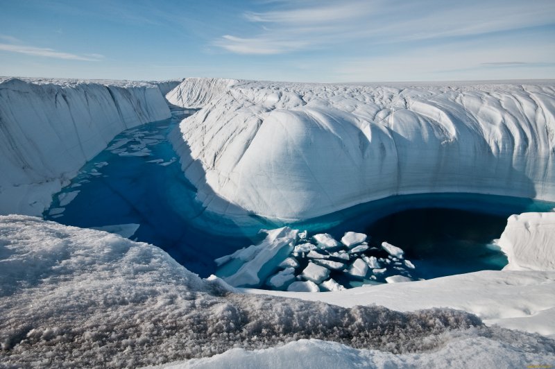 Таяние ледников в Гренландии