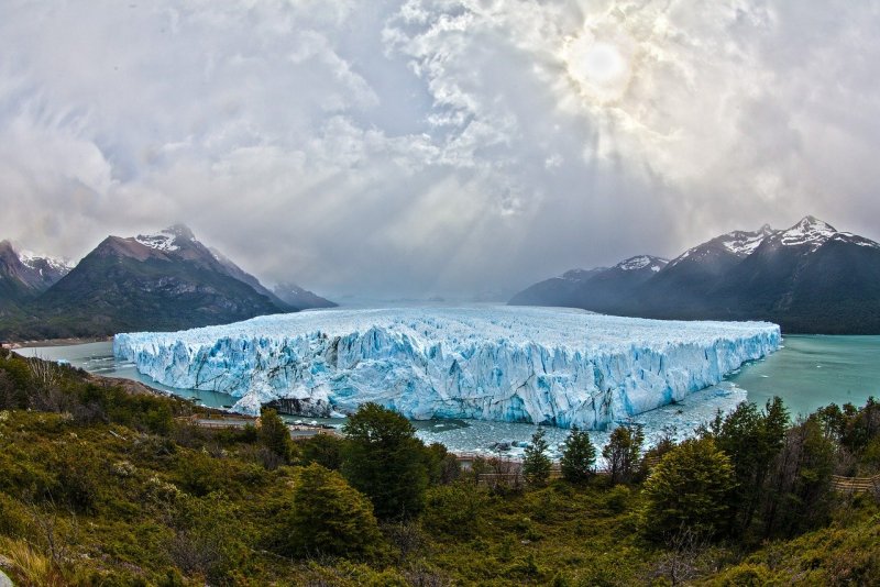 Огненная земля ледники