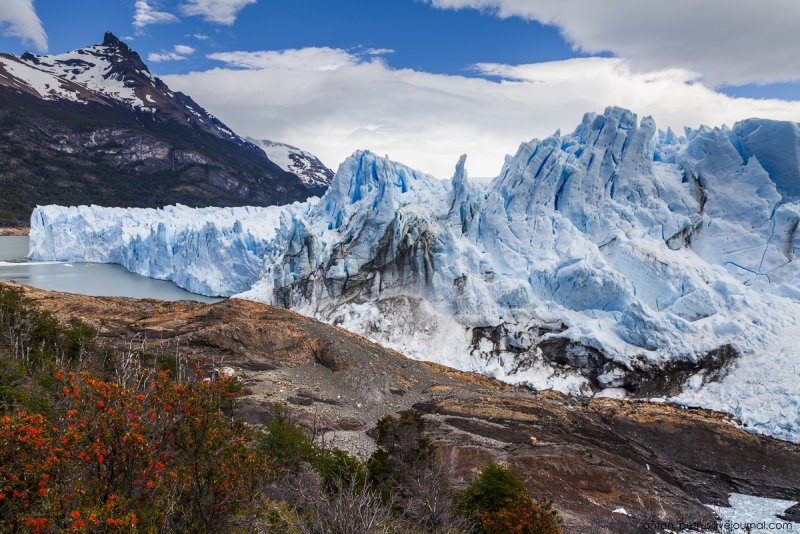 Самый красивый ледник Аргентина Перито Морено
