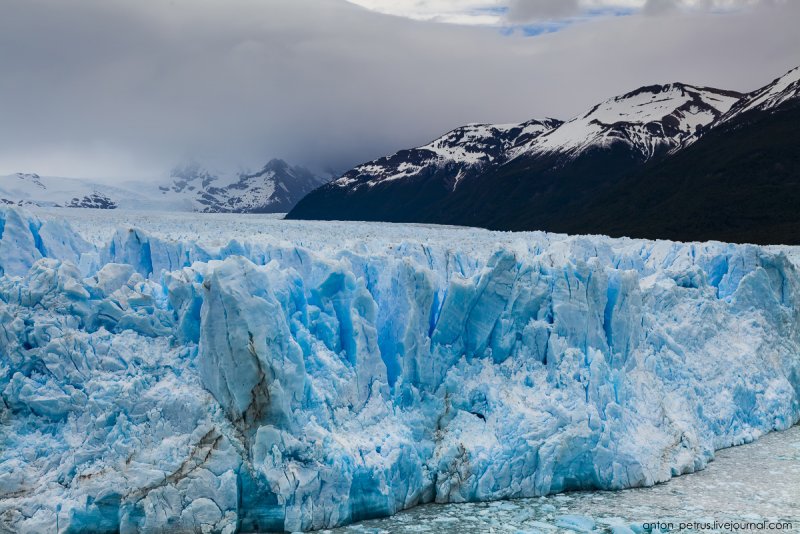 Голубые ледники Перито-Морено