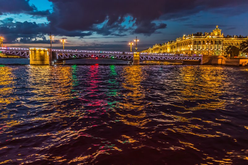 Санкт-Петербург Нева белые ночи