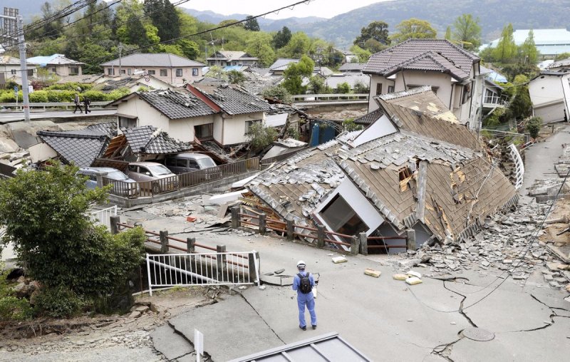 После землетрясения