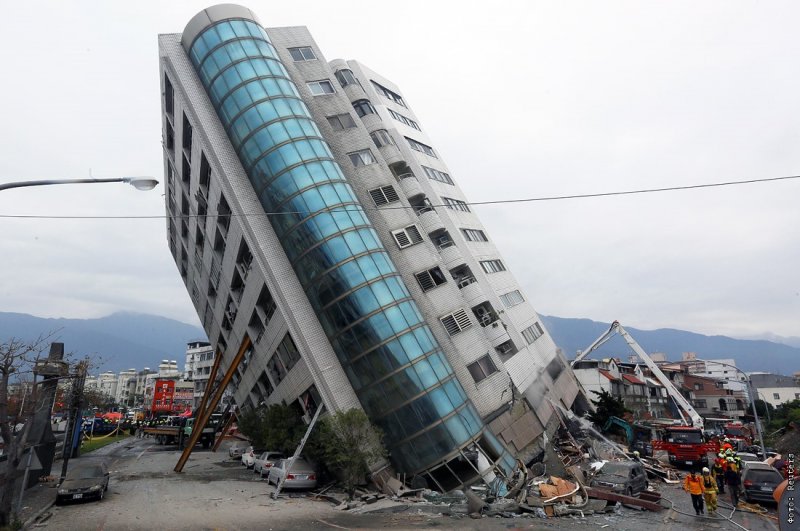 Тайвань землетрясение 2018