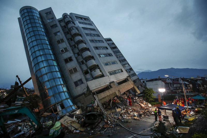Остров Тайвань (Республика Китай), землетрясение. 1999