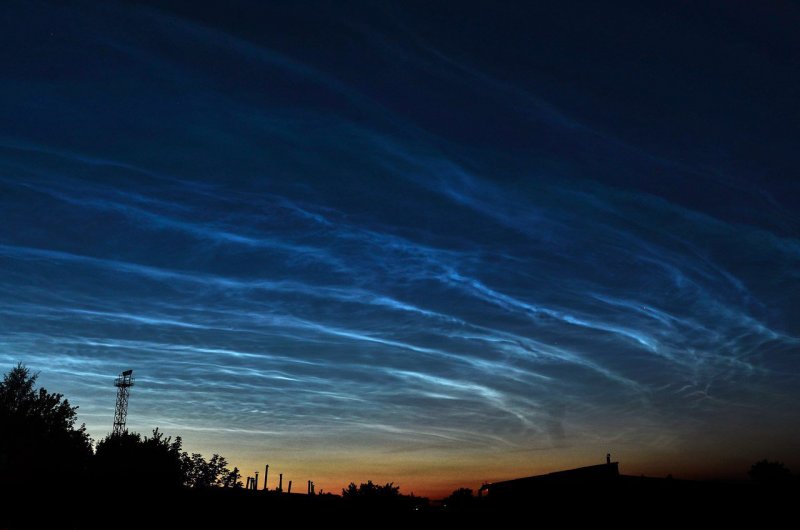 Серебристые (ночные, мезосферные) облака