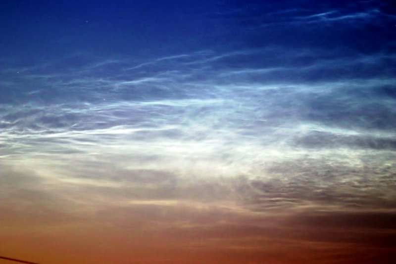 Марсианские серебристые облака