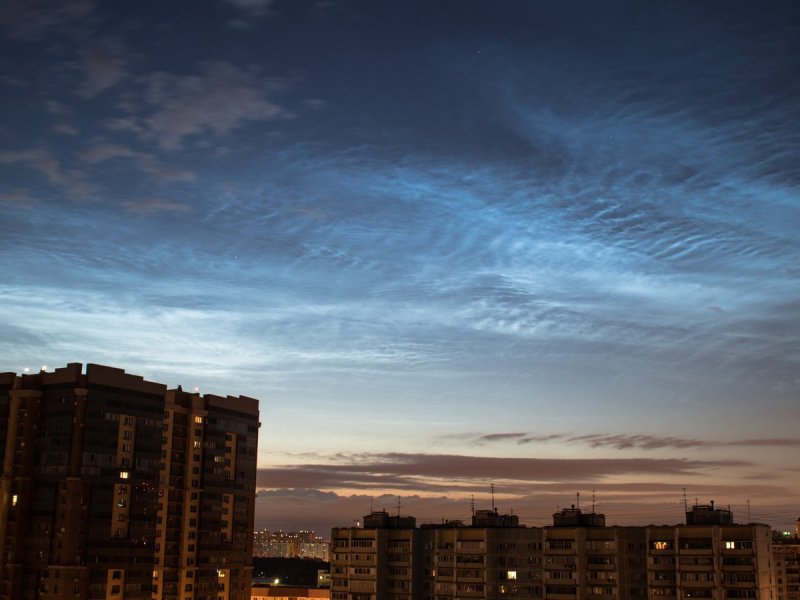 Серебристые облака 2021 Невинномысск