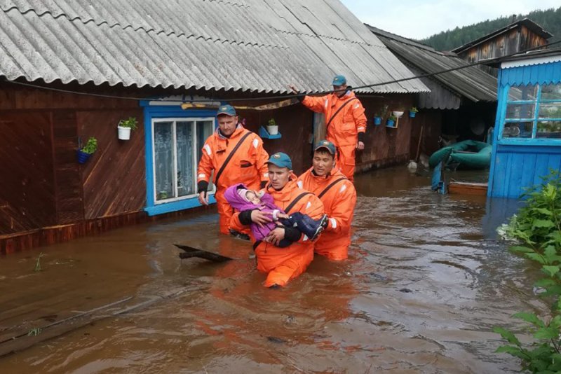 Наводнение в Томской области 2021