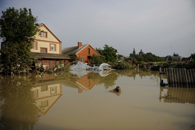 Германия Северная Рейн Вестфалия наводнение