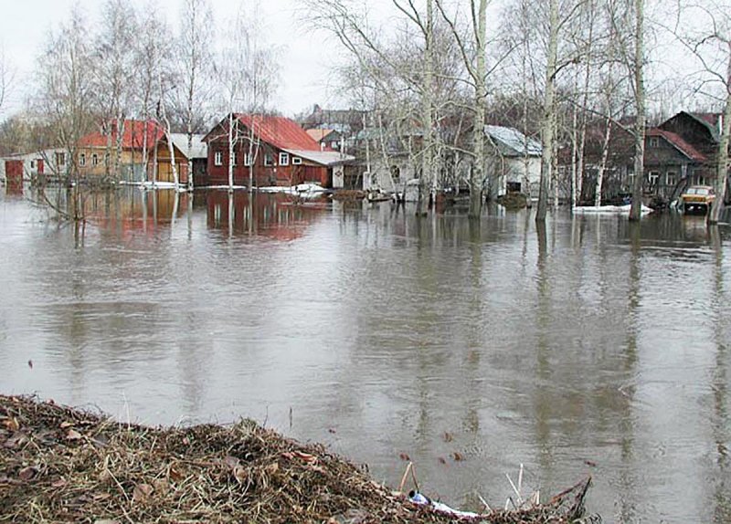 Наводнение на реке