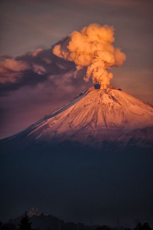 Вулканы извержение вулканов