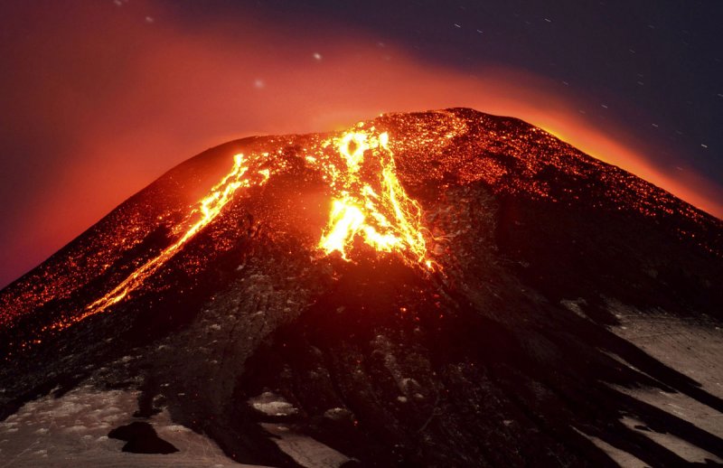 Вулканы извержение вулканов