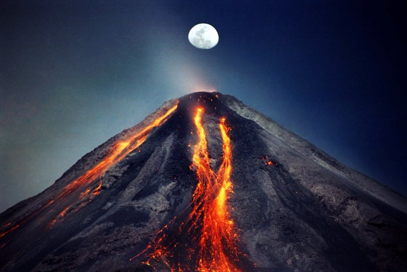 Магма вулкана