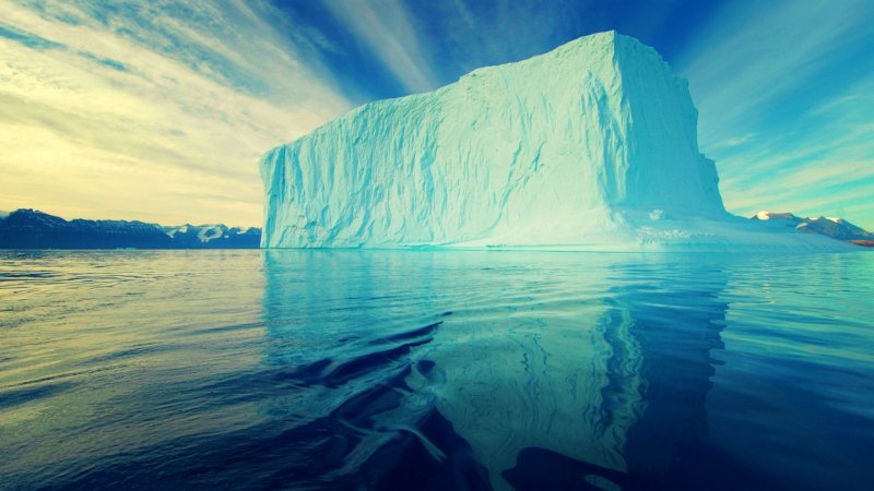 Ледник Антарктида Арктика Гренландия