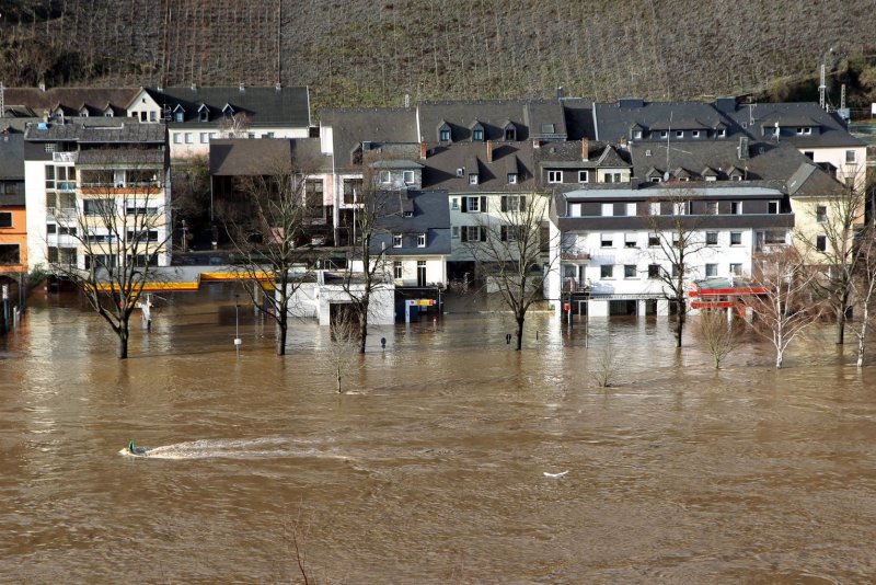 Город Вассенберг Германия наводнение
