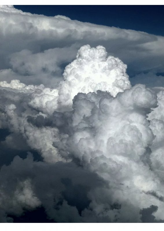Облака кумулонимбус кучево-дождевые