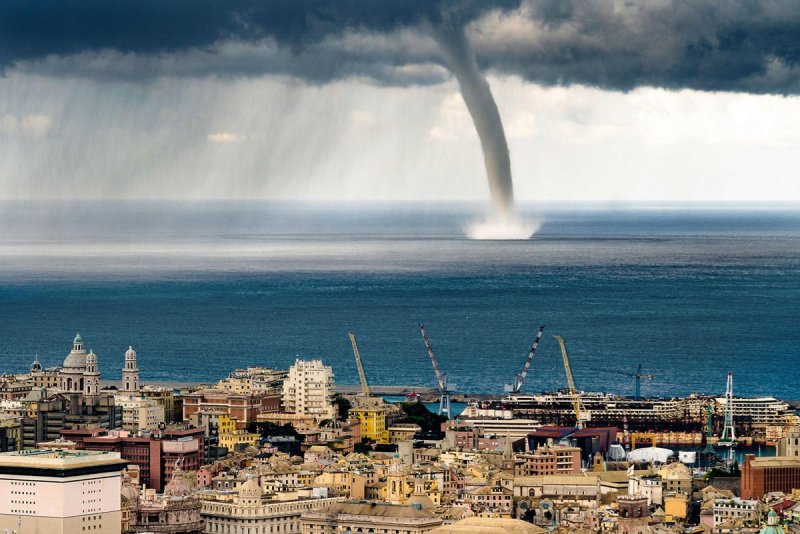 Сицилийский Торнадо, Италия