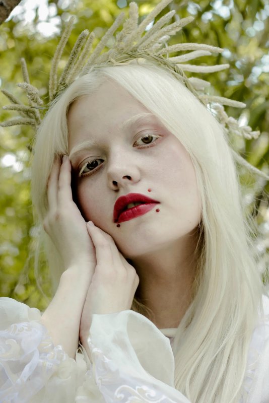 Елизавета Сорочинская альбинос