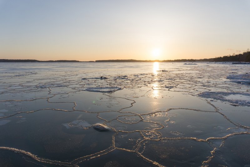 Ледяное озеро Свердловская область