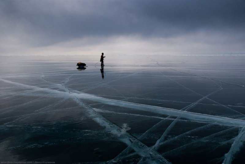 Отражение на льду