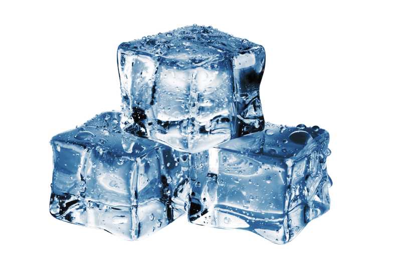Куб большой из льда