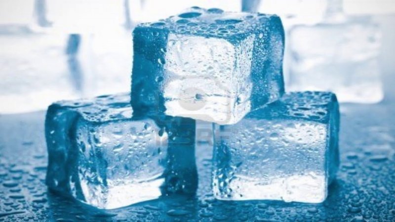 Фотообои кубики льда
