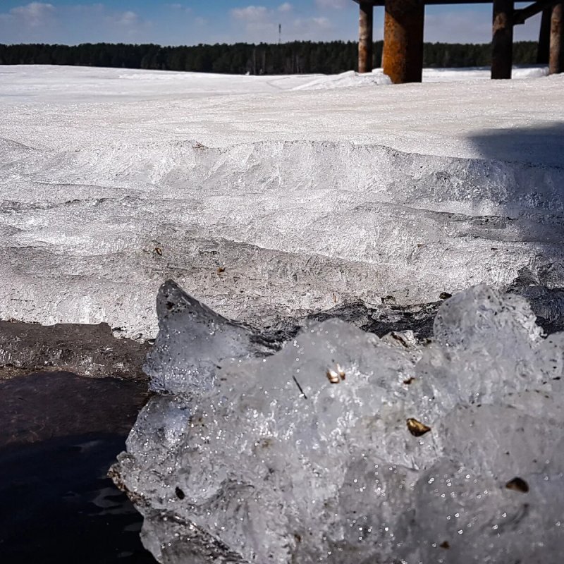 Лед в природе