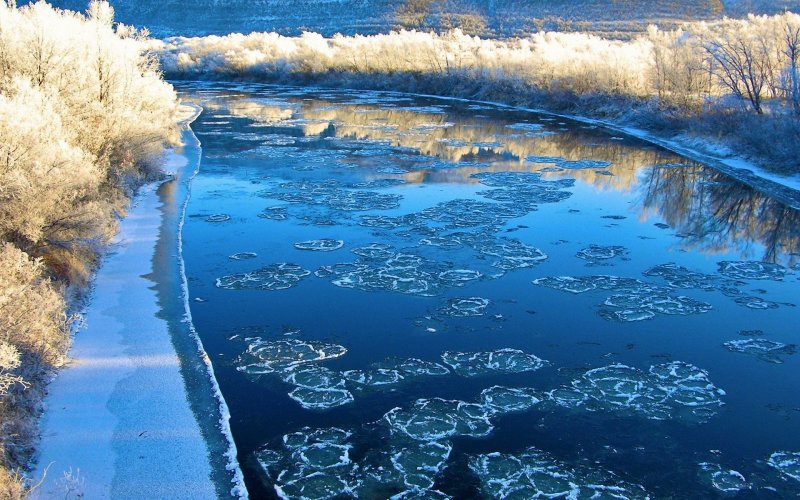 Лед море гифка
