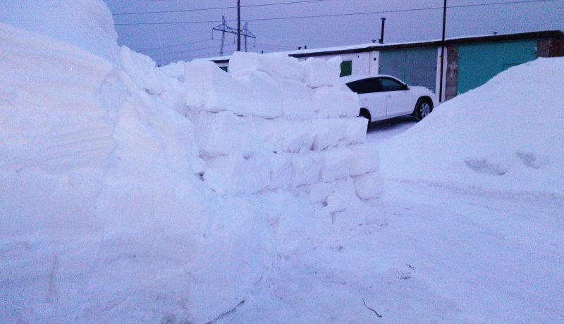 Оренбург убирать снег