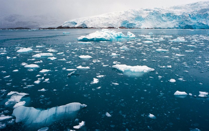 Таяние льдов Арктический пустынь