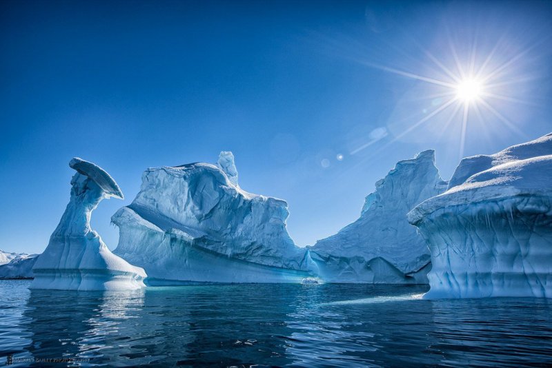 Ледники Антарктиды и Гренландии