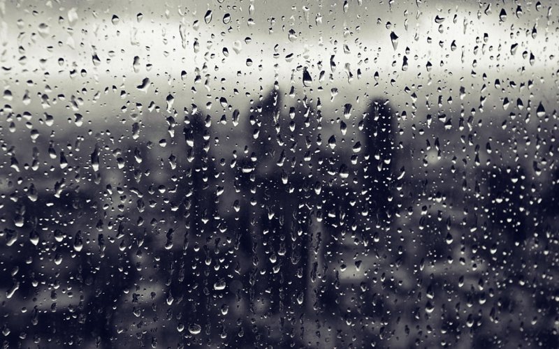 Дождь по окну