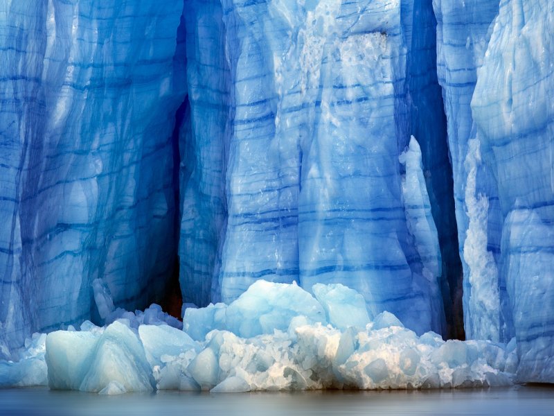 Голубой Ледниковый лед