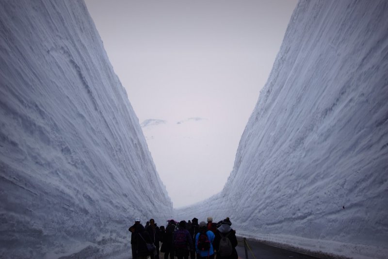 20 Метров снега в Японии