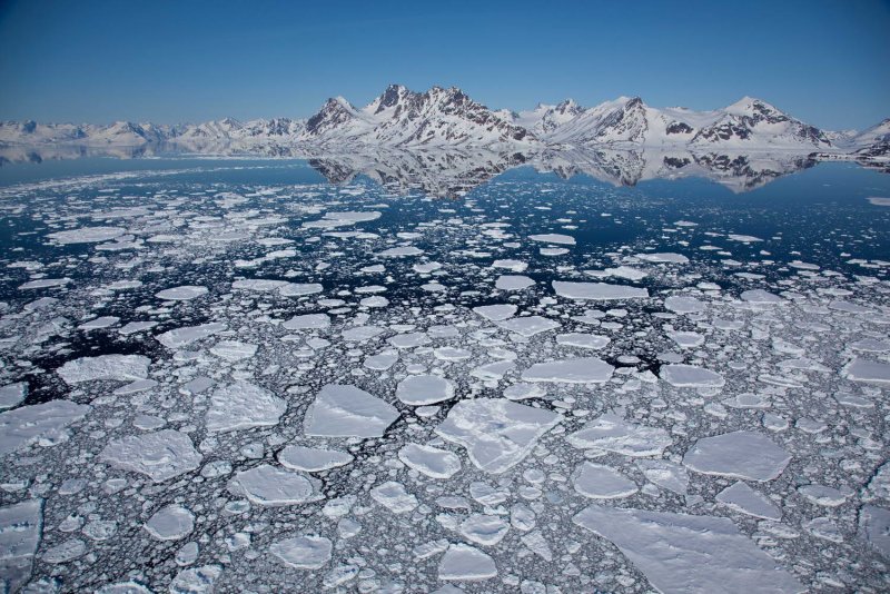 Паковые льды Арктики
