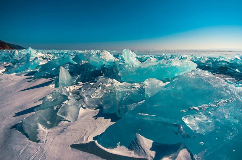 Напор льдов интенсивный дрейф льдов