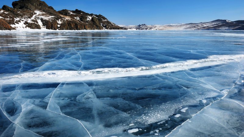 Горячинск Байкал зимой