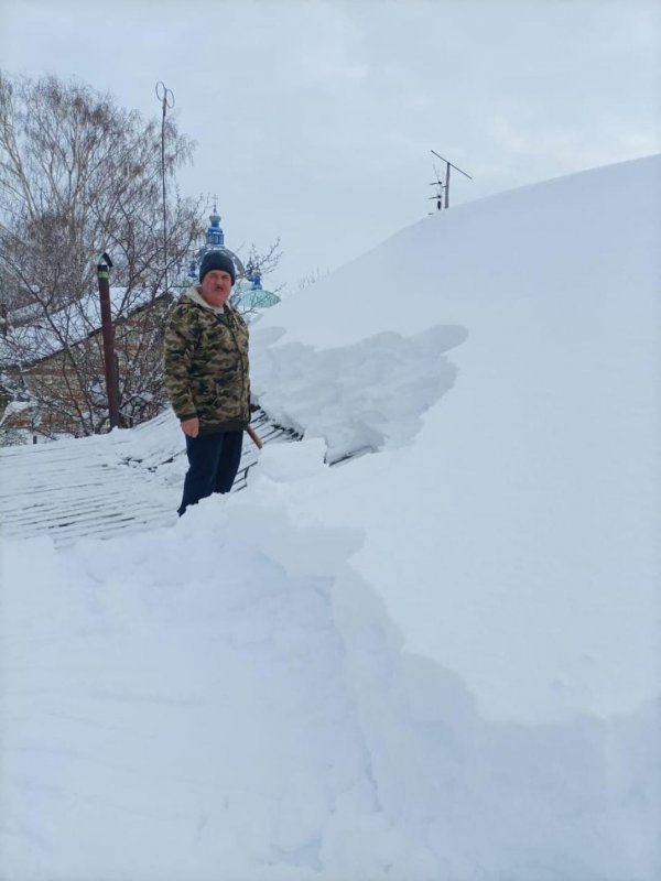 Первый снег в Якутске