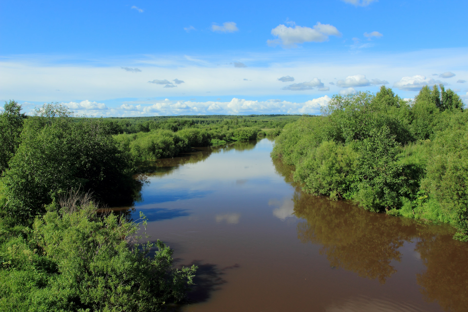 Река Велва Кудымкарский район