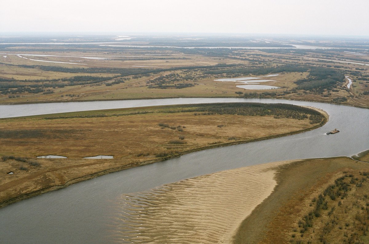 Устье реки Васюган
