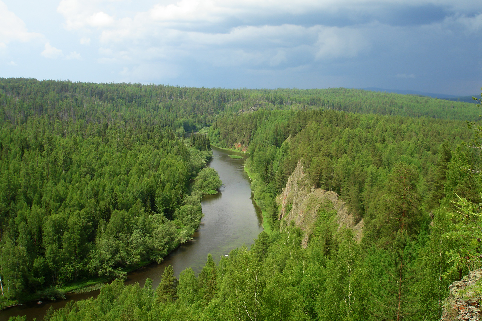 Река Вагран Североуральск