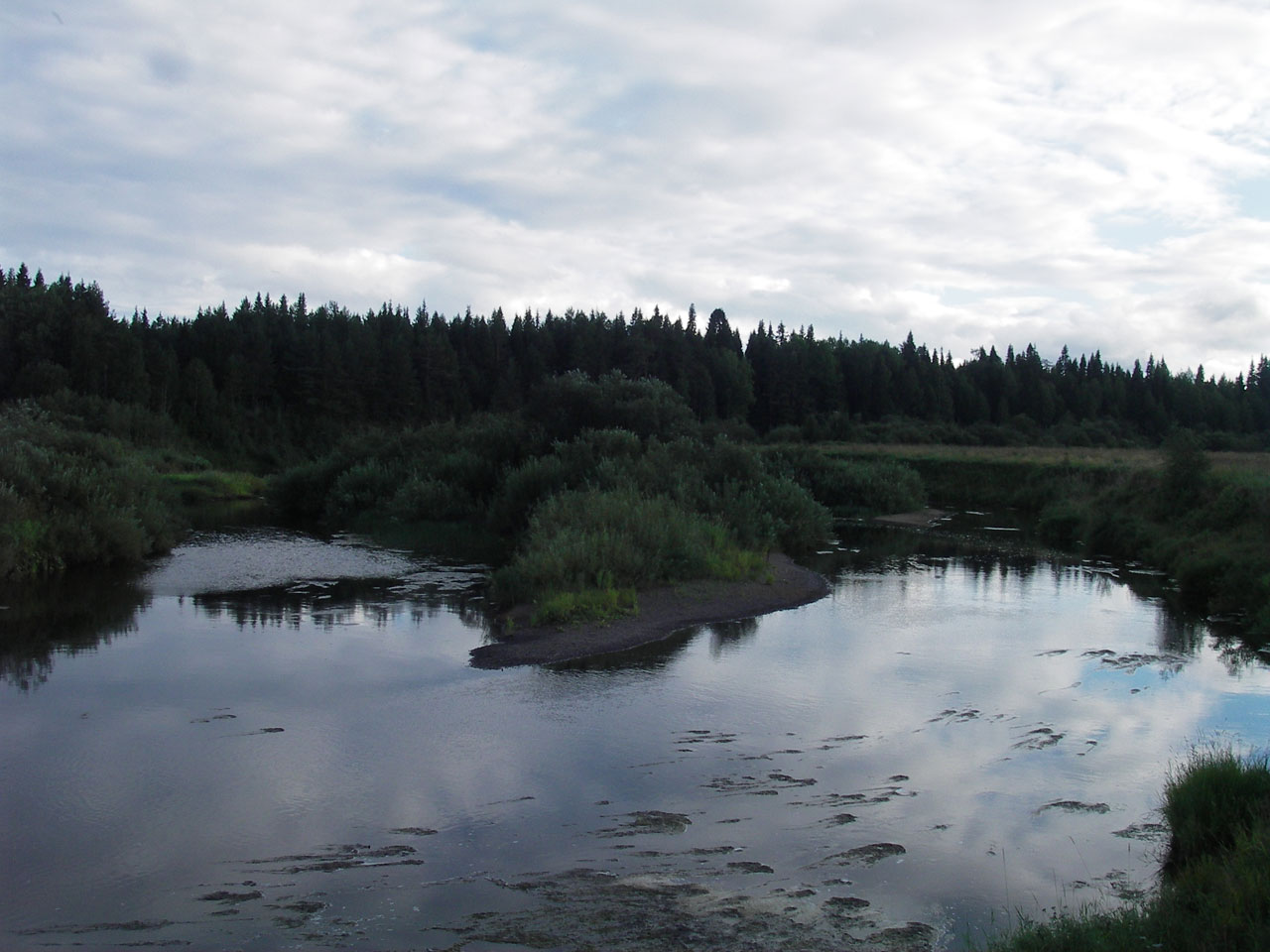 Река выя Валериановск