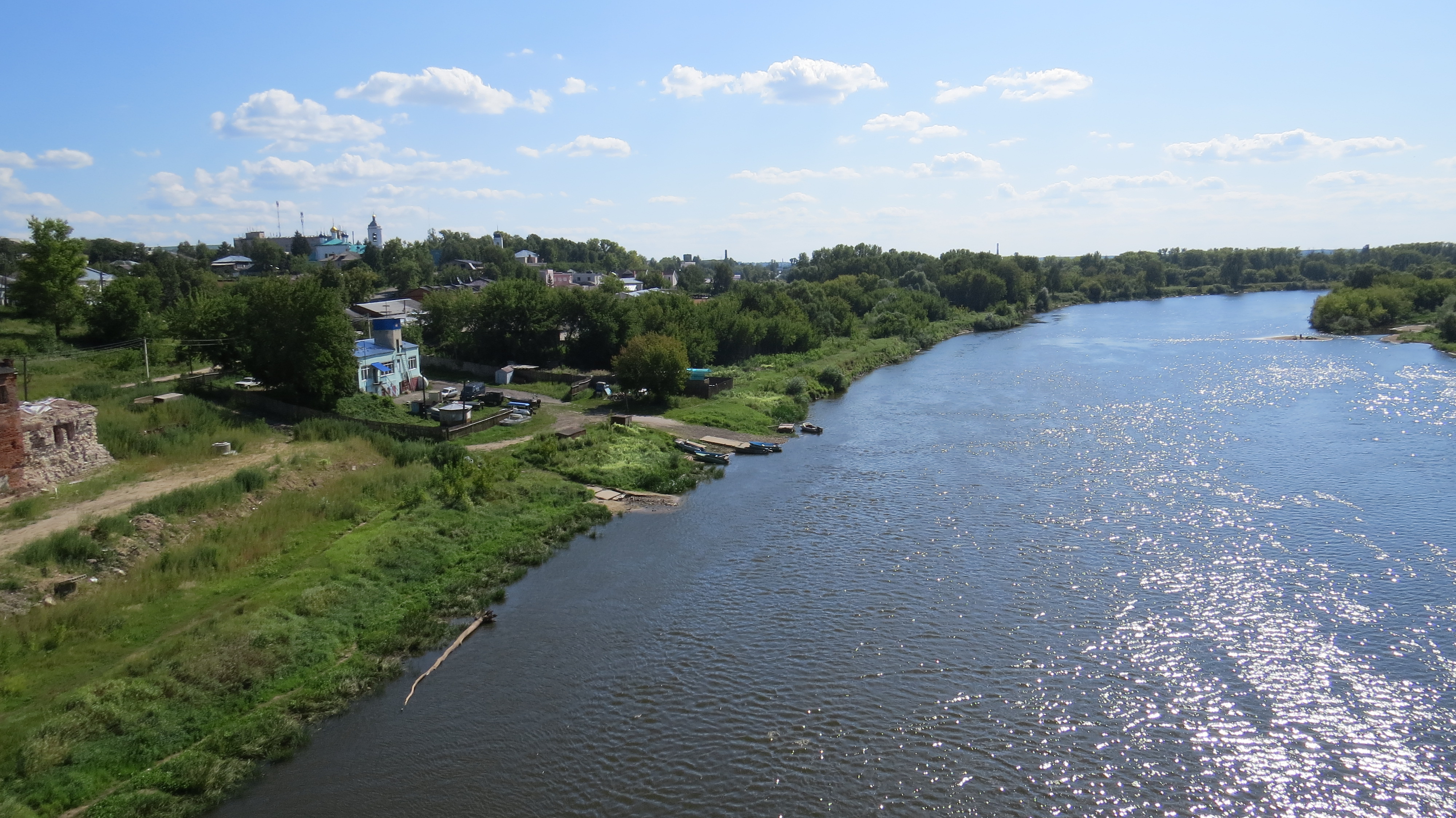Река Клязьма в Коврове