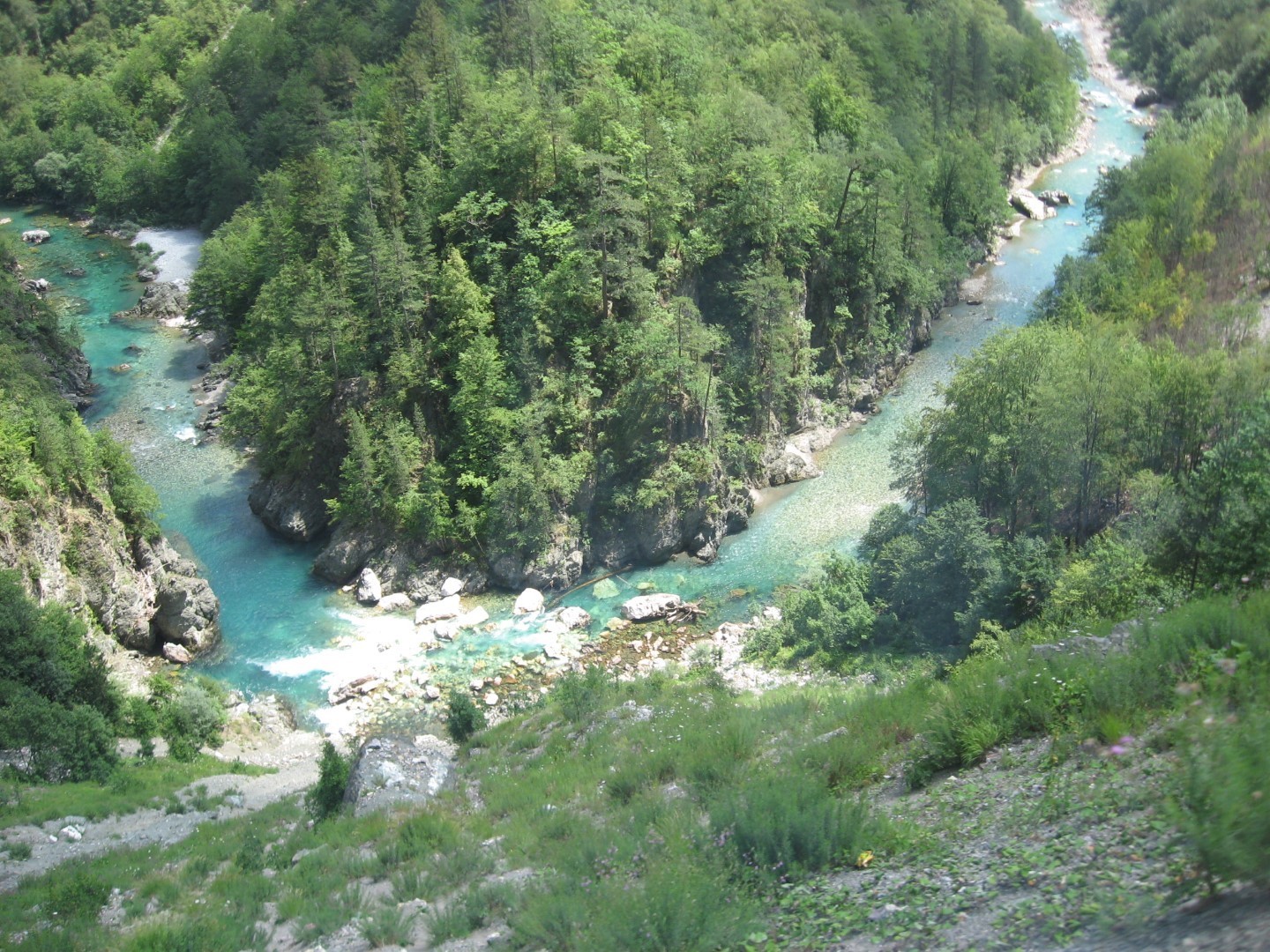 Река подкова Черногория