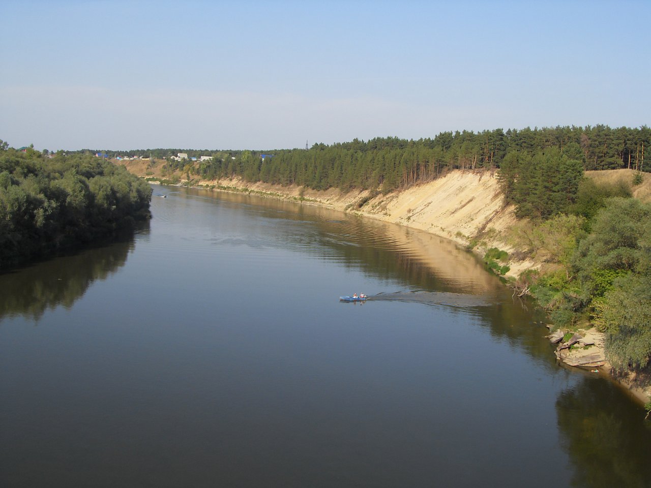 Река Дон в Павловске